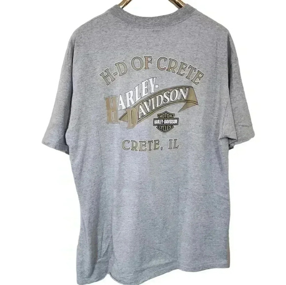 HARLEY Davidson Vintage 99 Crete, IL Tee. 2xl - Picture 1 of 6